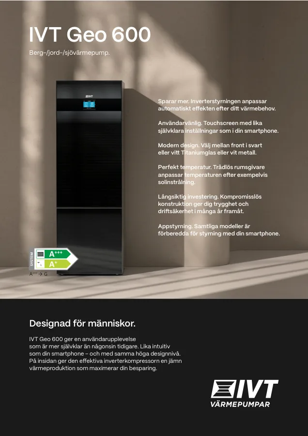 Produktblad GEO 600