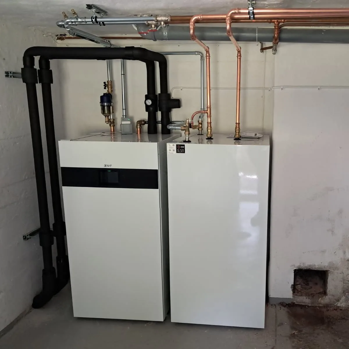 Bergvärmepumpsinstallation i Mölndal