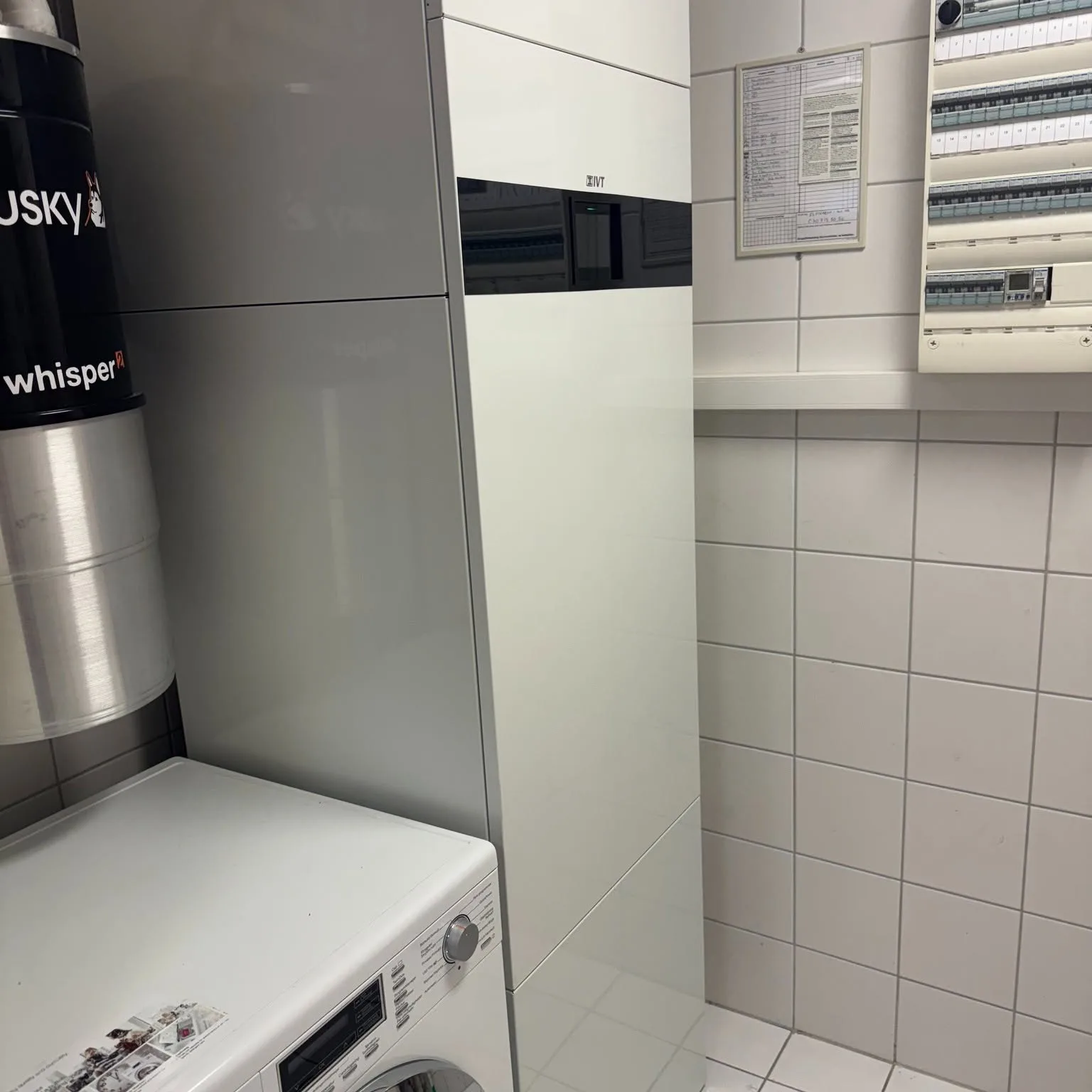 Byte av frånluftsvärmepump till IVT Vent 402 i Partille