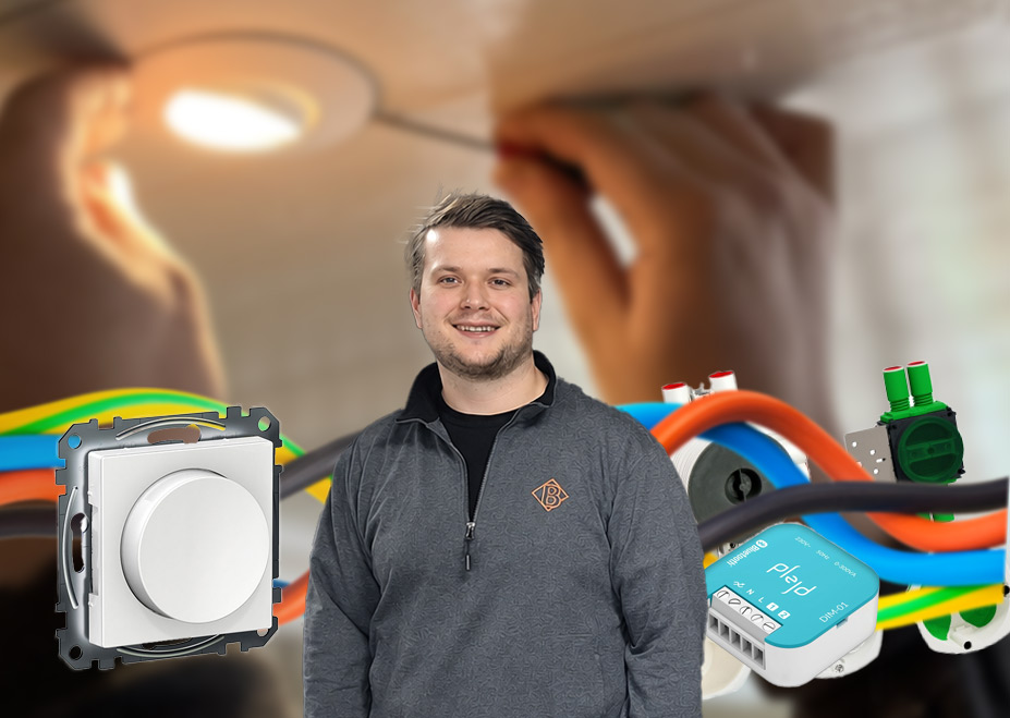 Jesper Borg, elektriker på Borgs El & Värme